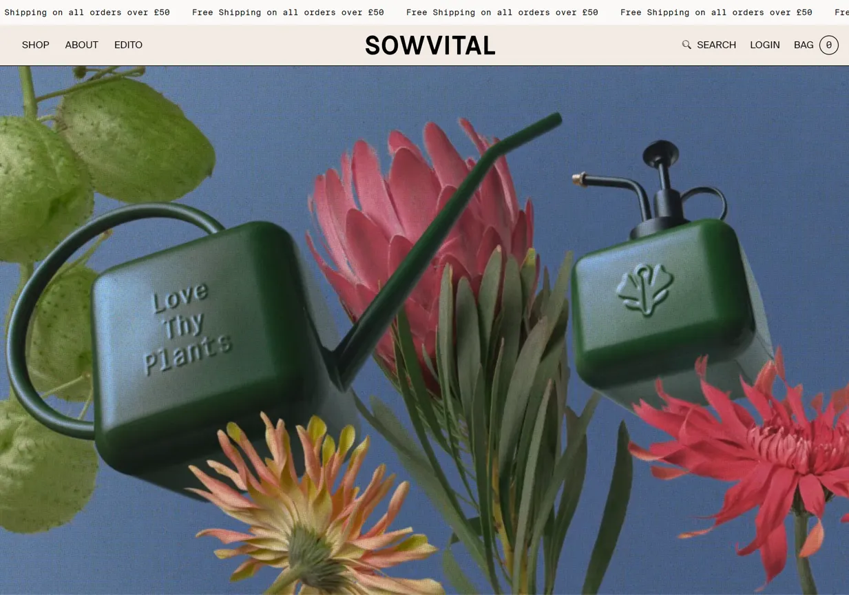 Sowvital website